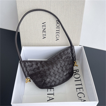 bottega veneta mini solstice intreccio leather shoulder bag #796378